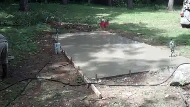 Shed Pad in Bothell, WA by Down Right Concrete